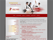 Tablet Screenshot of elearning.petraconsulting.pl